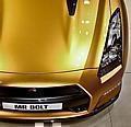 Goldenes Einzelstück auf Basis einer GT-R Premium Edition Modelljahr 2013